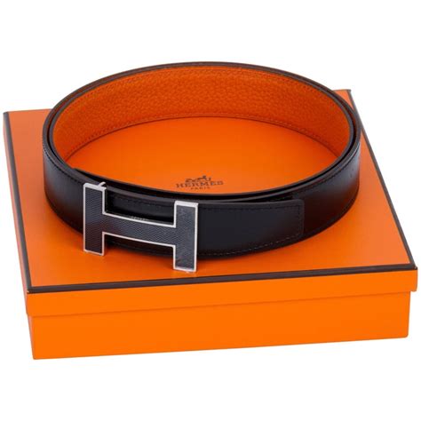 hermes belt colors black orange black tan|Hermes leather belts.